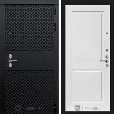 Дверь с шумоизоляцией Black 11 Белый софт